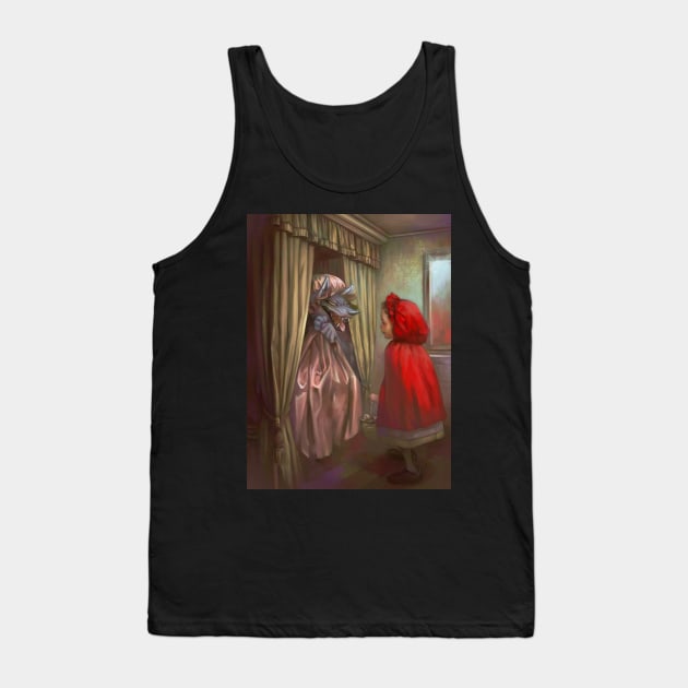 Little Red Riding Hood Tank Top by chamito